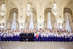 Team ROU la Palatul Cotroceni!